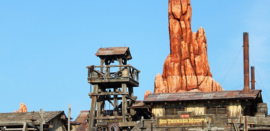 見つけた ビッグサンダー マウンテンの隠れミッキー