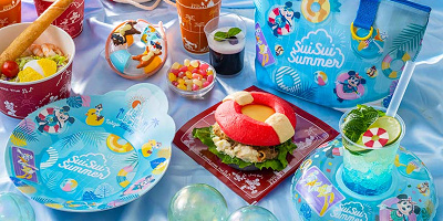 【6/9発売】ディズニーランド「SUISUI SUMMER」スペシャルメニュー12選！値段＆販売場所まとめ！スーベニアグッズも登場！