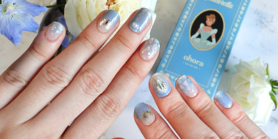 ohora(オホーラ)なら大人可愛いディズニーネイルがセルフで完成！シンデレラネイルに挑戦してみた♡