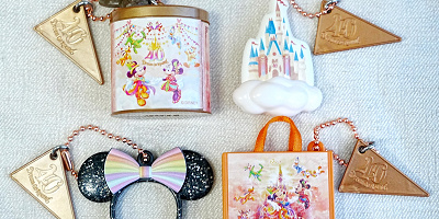 【ディズニーガチャガチャ】40周年モチーフキーチェーンを紹介！デザイン&販売場所まとめ
