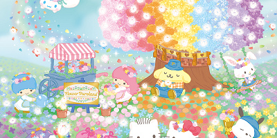 【4/8スタート】ピューロランドに花をテーマにした新イベント「Flower Puroland」が初登場！開催概要、グッズ、フード情報