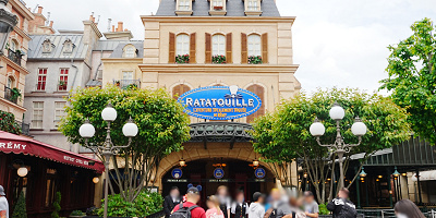 【パリディズニー】レミーのおいしいレストランのアトラクションに乗ってみた！併設レストランの体験レポートも