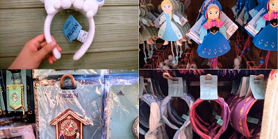 【香港ディズニー】アナ雪グッズ全179種類まとめ！エリア限定のカチューシャやぬいぐるみ、お土産お菓子の値段と販売場所！