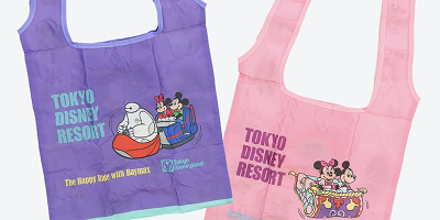 【5/15発売】ディズニーガチャガチャの新エコバッグはアトラクションモチーフ！全4種類のデザイン、販売場所、値段を紹介！オンライン販売もあり！
