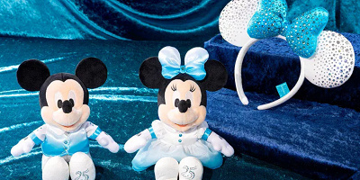 【11/25発売】スワロフスキークリスタルを使ったディズニーシー25周年グッズ！カチューシャやぬいぐるみなど