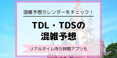 【ディズニー混雑予想】2026年5月、6月のTDL・TDSの混み具合は？リアルタイム待ち時間アプリも