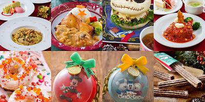 【最新】ディズニークリスマス2018フードメニュー＜ランド編＞スペシャルセット・食べ歩き・スーベニア付き