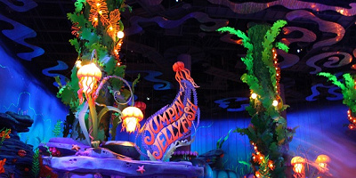 【TDS】ジャンピン・ジェリーフィッシュを攻略！マーメイドラグーンのクラゲのアトラクション！