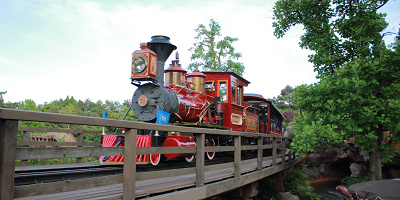 ウェスタンリバー鉄道の隠れミッキー大公開！