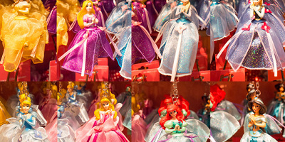 ディズニープリンセスキーチェーン ストラップグッズ35選 靴やドレスデザインモチーフでかわいい