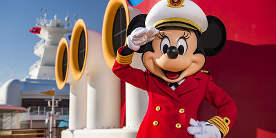 【ディズニークルーズ】キャプテン・ミニーマウスが登場！新船長と豪華客船の旅に出よう！