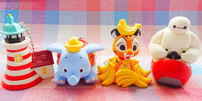 【ディズニーガチャガチャ】ミニーのスタイルスタジオ全6種類！缶バッジチャームのカプセルトイ！