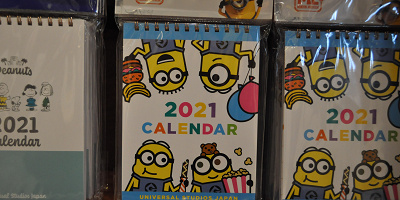 【USJ】2021年のカレンダー全6種！ ミニオン、スヌーピー、セサミストリート、スパイダーマンが登場