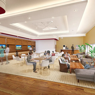 ユニバーサルVIPツアー：専用VIPラウンジ2F