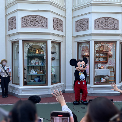 ミッキーのフリグリの様子