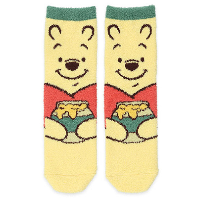 ルームソックス(プーさんはちみつグッズ)