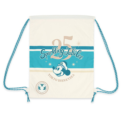 ナップサック(ディズニーシー25周年グッズ)