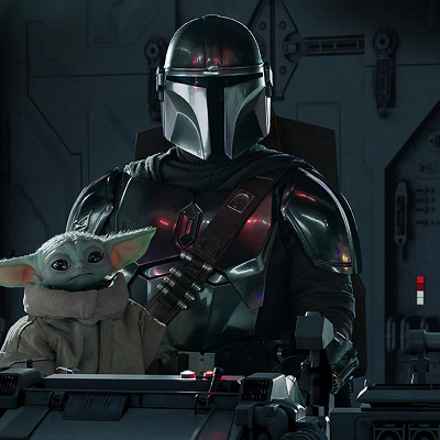 マンダロリアンとグローグーが登場するスペシャルバージョン