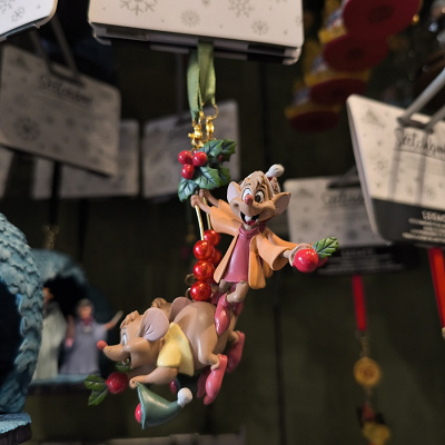 アナハイムディズニーオーナメント：ジャック＆ガス（シンデレラ）