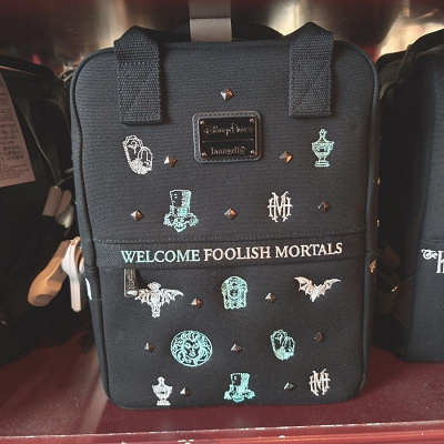 アナハイムディズニーラウンジフライ（Loungefly）：ホーンテッドマンション・スクエアバッグ