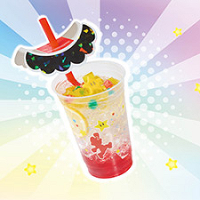 パワーアップ！マリオのストロベリーソーダ