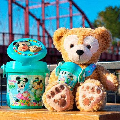 ダッフィーの顔型ポップコーンバケット キャステル Castel ディズニー情報