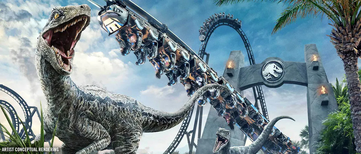 6 10オープン フロリダに新コースター Jurassic World Velocicoaster 登場 怖さは 日本に