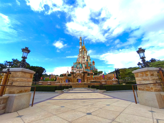 香港ディズニーランド ディズニークリスマス19特集 アナと雪の女王 のショー グリが