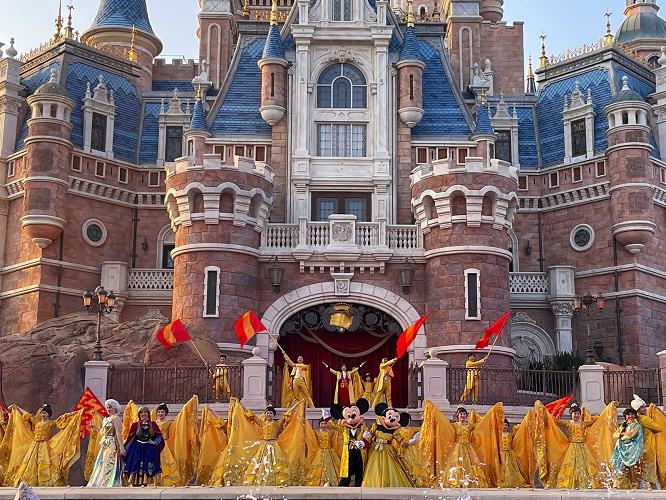 上海ディズニー ゴールデン フェアリーテイル ファンファーレとは 人気のキャッスルショーまとめ