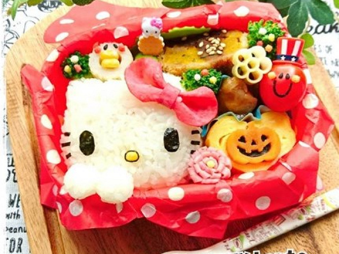 無料ダウンロードキティ キャラ 弁当 アニメ画像