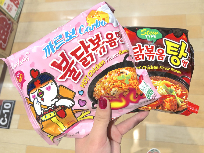 【激辛】プルダックポックンミョンを13種類を制覇！韓国インスタント麺の種類や味を解説！