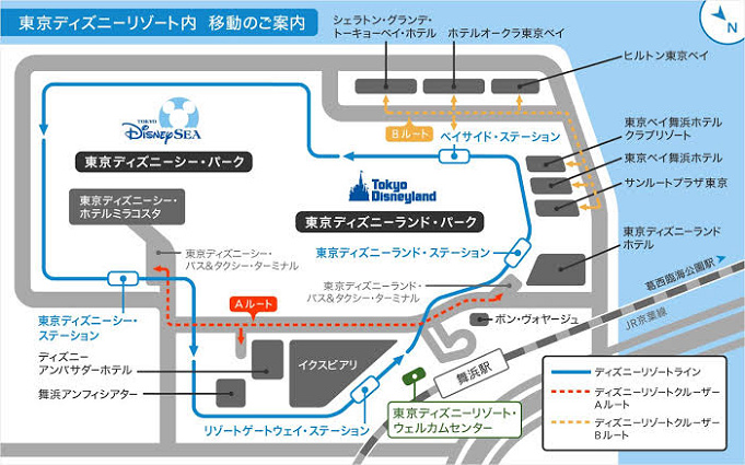 ディズニーウェルカムセンター完全ガイド ホテル宿泊者は舞浜駅で荷物預け チケット購入