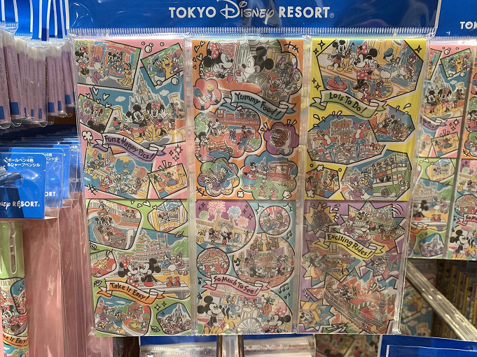 21 ディズニーで買えるメモ帳 ふせんまとめ ランド シーのお土産におすすめ