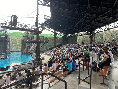 22 Usjワンピースプレミアショー体験レポ ストーリーや登場人物 濡れやすい席 みどころは