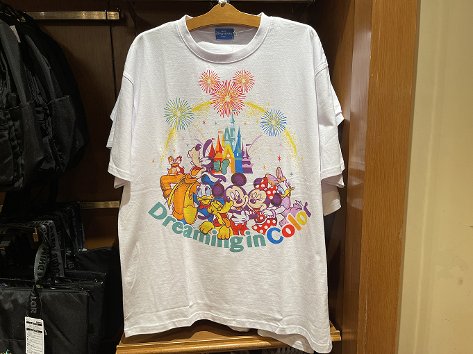 4 21発売 ディズニー Dreaming In Color グッズ19選 カラフルなシンデレラ城やミッキーたちのtシャツやカチューシャなど