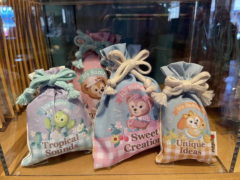 22 ディズニーで買える巾着 きんちゃく グッズまとめ 使い分けができる巾着セットも