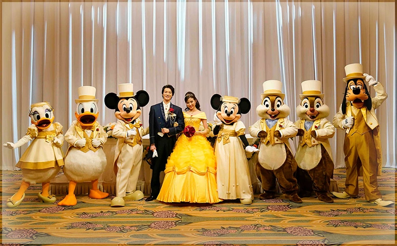 ディズニーホテルの結婚式 キャラクター出演にはいくらかかる 費用やプラン詳細まとめ