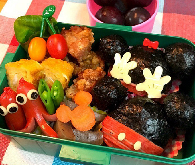 ディズニーキャラ弁 の作り方 食欲の秋 芸術の秋だ ディズニーキャラ弁 の作り方 食欲の秋 芸術の秋だ