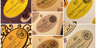 ディズニーシー20周年のスーベニアメダルまとめ!設置場所&種類など!