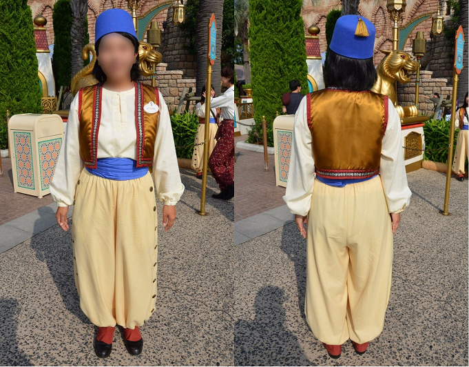 シー編 ディズニーキャストのコスチューム30種類 制服写真で比較 アラビアンコーストキャストの階級は で見分けられる