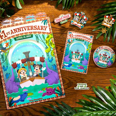 【4/15発売】東京ディズニーランド41周年グッズまとめ!「ジャングルクルーズ:ワイルドライフ・エクスぺディション」がモチーフのグッズ!