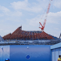 【TDL】スペースマウンテンは今どうなってる?リニューアル工事中の2025年4月&10月の様子をレポート!