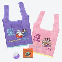 【5/15発売】ディズニーガチャガチャの新エコバッグはアトラクションモチーフ!全4種類のデザイン、販売場所、値段を紹介!オンライン販売もあり!