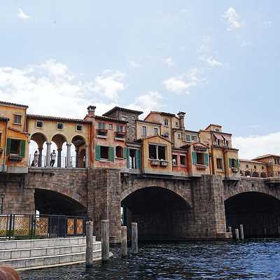 ヴェネツィアン・ゴンドラからの景色