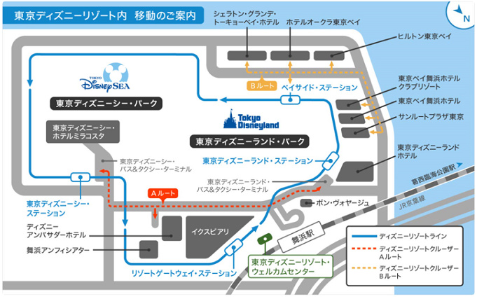 19 ディズニーリゾートクルーザー情報 時刻表 値段 乗り場とルートまとめ