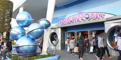 【TDL】トレジャーコメット完全ガイド!ベイマックス&スティッチグッズが買えてカプセルトイ&スーベニアメダルもある