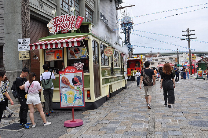 19 ユニバの屋台エリア ユニバーサル マーケット 各店舗のメニュー 値段 おすすめポイント
