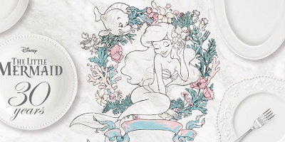 【注目】リトル・マーメイドカフェ「OH MY CAFE」9/21〜オープン!公開30周年記念メニュー&グッズ!