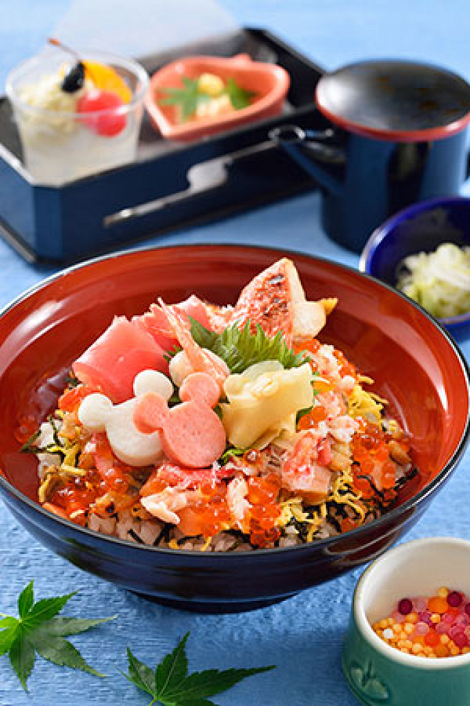 ディズニーの和食レストランはこの3つ 北斎 櫻 花 限定メニューも