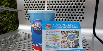 【1日飲み放題】USJの「ドリンク・リフィルフリー」をMAPつき解説!利用方法や値段、販売場所も!